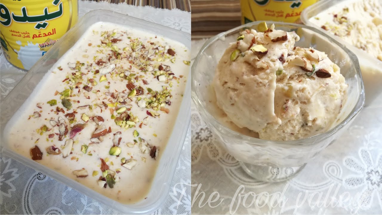 No Churn Khulfa Ice Cream