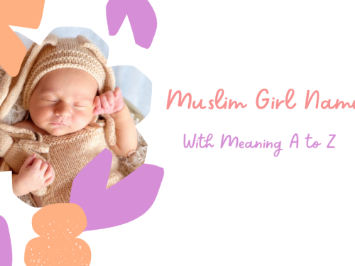 Muslim Girl Names With Meaning A to Z