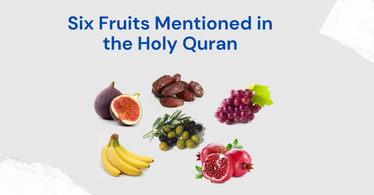 Six Fruits Mentioned in the Holy Quran